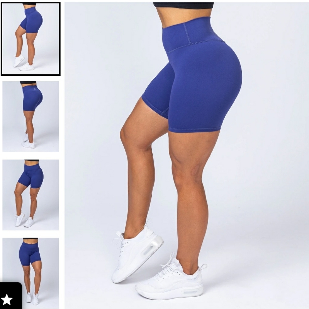 Muscle Nation - 
V2 BUTTER BIKE SHORTS - INDIGO